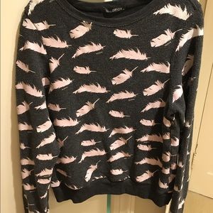 Wildfox feather shirt