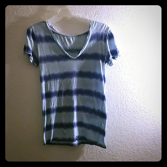 Stripped v neck