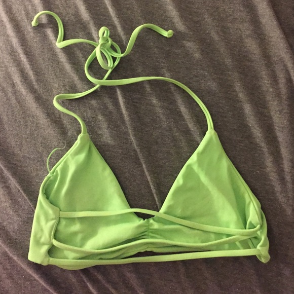 TRADED L*Space Bright Green Three Strap Top - Picture 2 of 2