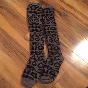 Over-the-Knee Fuzzy Socks