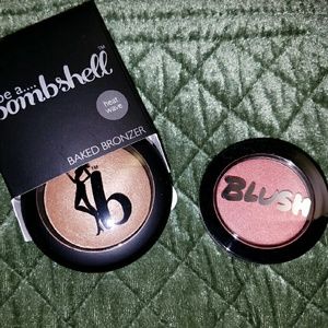 Be a bombshell bronzer & Model Co Blush
