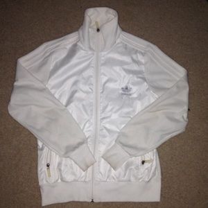 Vintage white adidas jacket