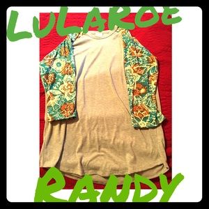 LuLaRoe Randy tee 2XL