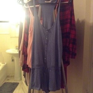 Aritzia blue romper