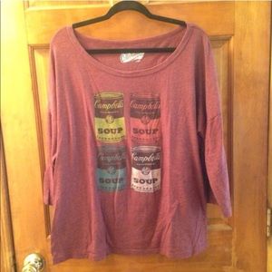 Andy Warhol Campbell's Pop Art Tee