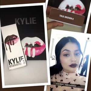 LAST ONE Kylie Lip Kit in True Brown