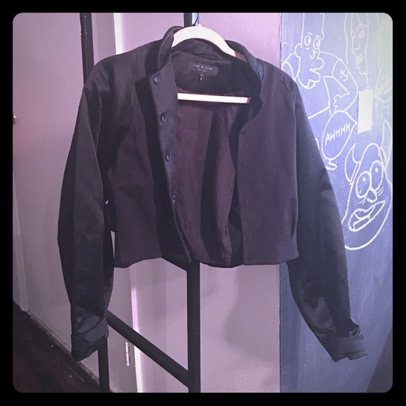 rag & bone cropped jacket