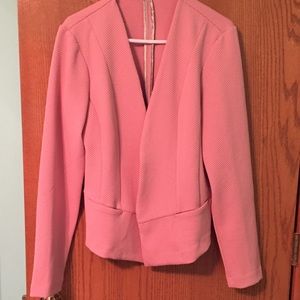 XL Maurice's Pink textured blazer