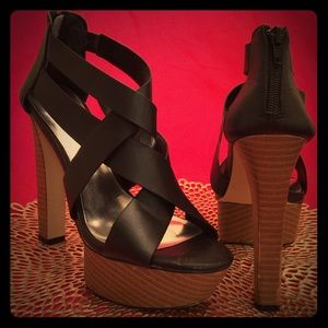 Hazel Stacked Heels