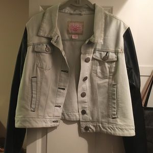 JEAN AND LEATHER!!! NEWWW!!