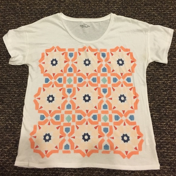 J. Crew Watercolor Tee