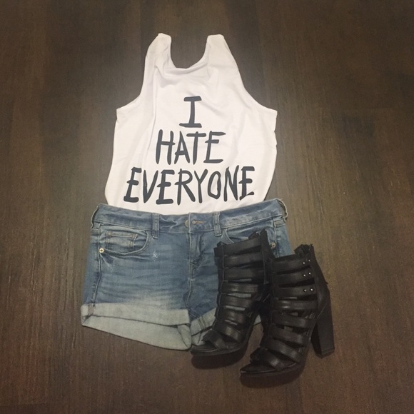 "I Hate Everyone" Tank Top