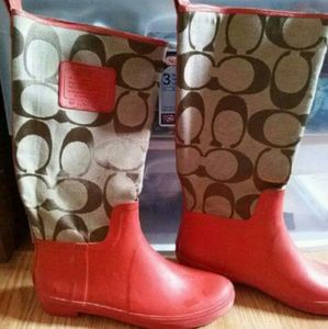 Coach Rain Boots