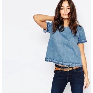 ASOS denim shirt