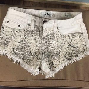 White shorts