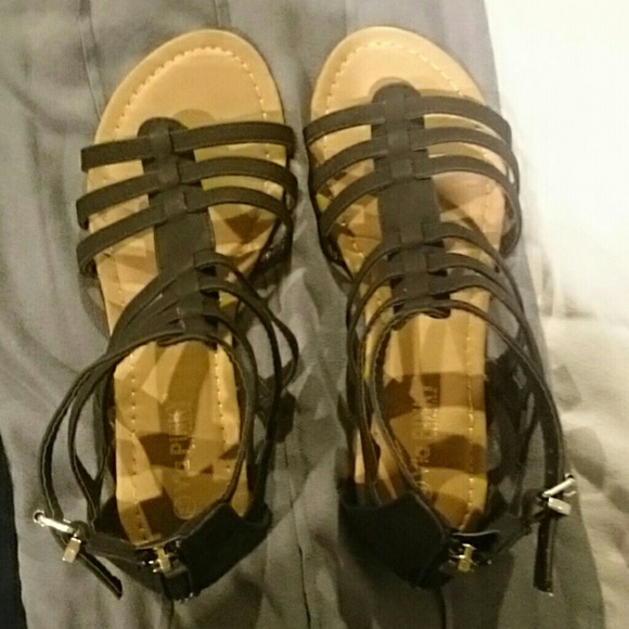 Gladiator sandals!