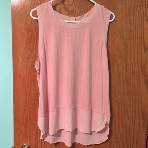 XL Light Pink Loft Tank