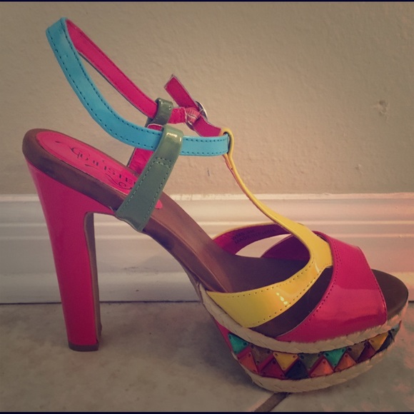 Colorful heels