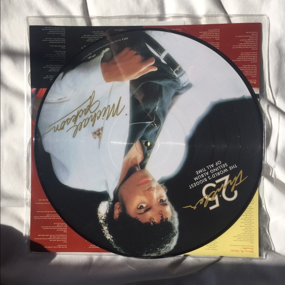 Micheal Jackson Thriller record album