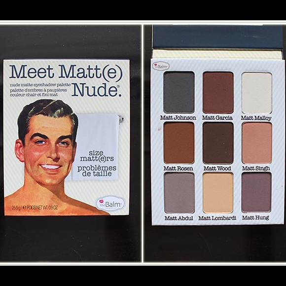 theBalm Meet Matt(e) Nude Palette