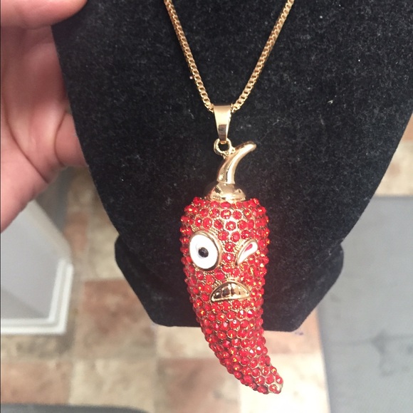 Betsey Johnson Jewelry - Betsey Chili Pepper Necklace