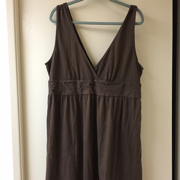 XXL old navy brown summer dress!