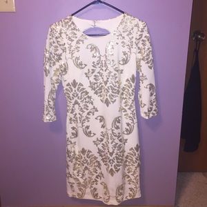 Stunning Gold Sequence Dress