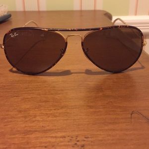 Ray-ban Aviator Full Color - Brown Classic