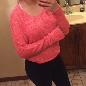 ❌❌SOLD❌❌ Neon pink crop top