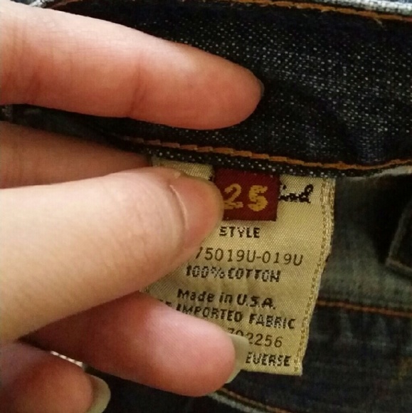 7 for all mankind u075080u boot cut style jeans - Picture 3 of 4