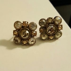 Authentic Chanel Statement Earrings