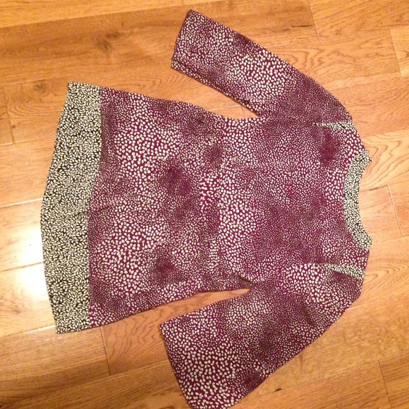 Leifsdottir Silk long sleeved blouse with pockets - Picture 2 of 4