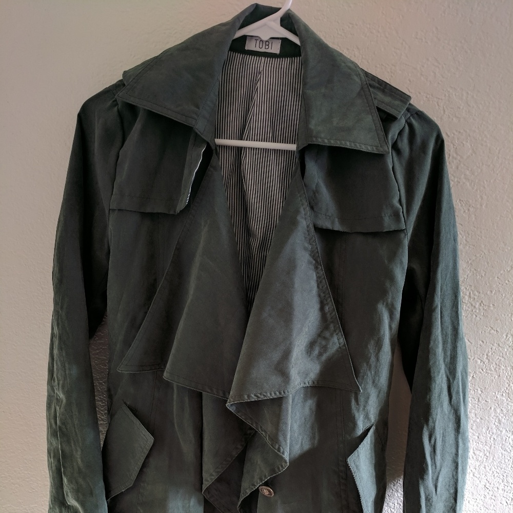 Belted jacket