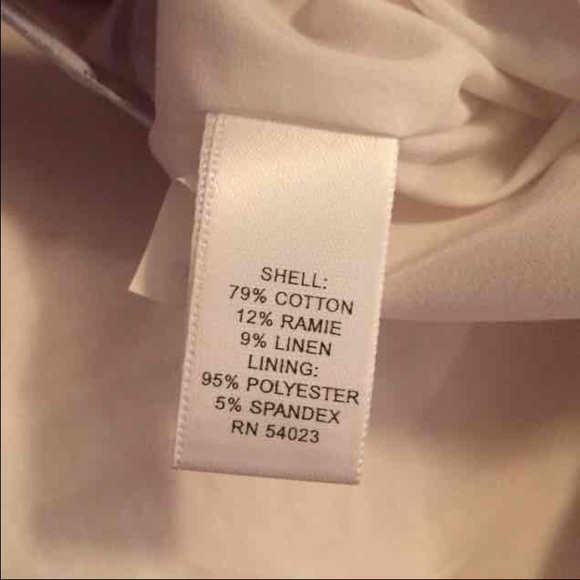 Beautiful strapless white dress - Picture 3 of 4