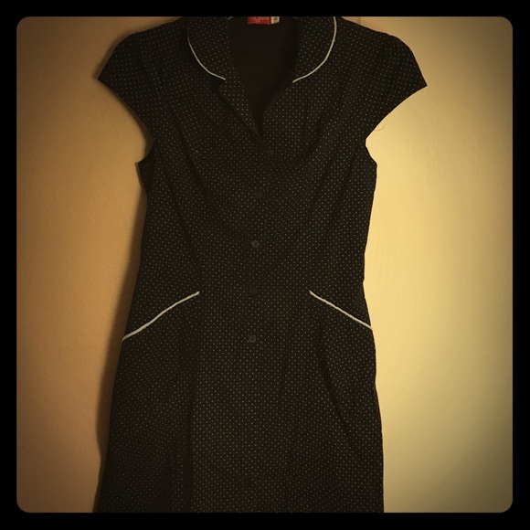 Retro waitress style dress