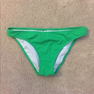 Green Small Victoria's Secret Basic Bikini Bottoms
