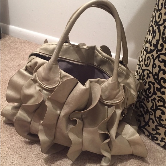 Steve Madden Ruffled Satchel