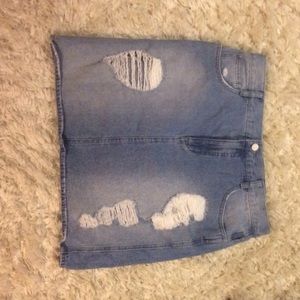 Jean skirt
