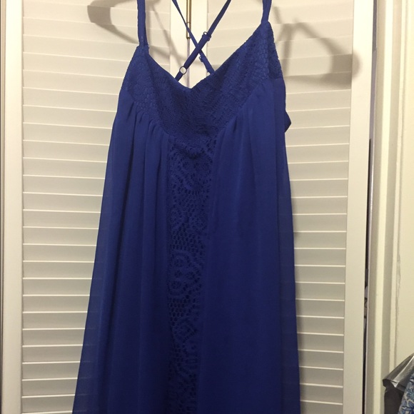 Blue dress