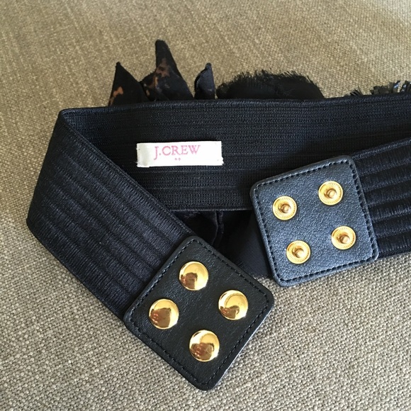 JCrew Midnight Flower Belt - Picture 3 of 3