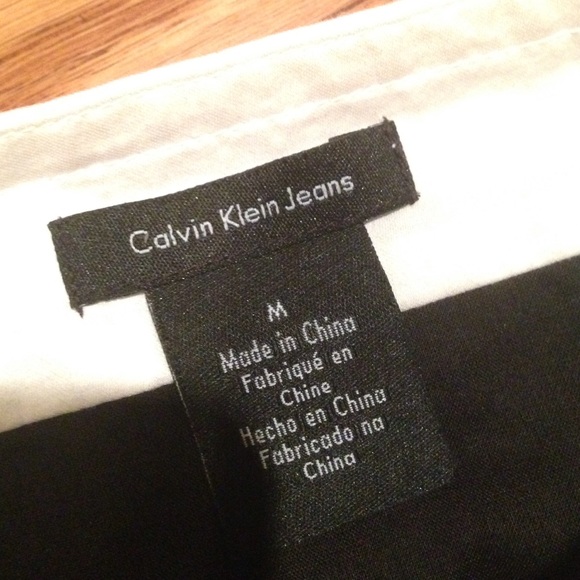 Calvin Klein Jeans Black Dress - Picture 3 of 3