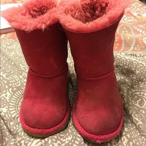 Ugg boots pink ...*authentic* toddler girls