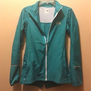 Brand new north face rain coat
