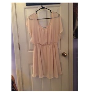 Cream colored dress