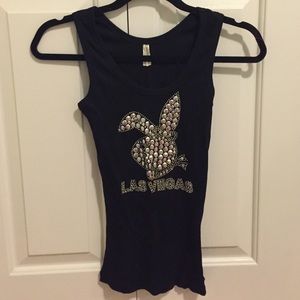 3 for 12$ LV play boy bunny tank