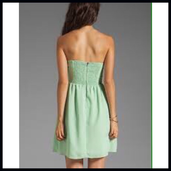 MM Couture Strapless Dress - Picture 3 of 3