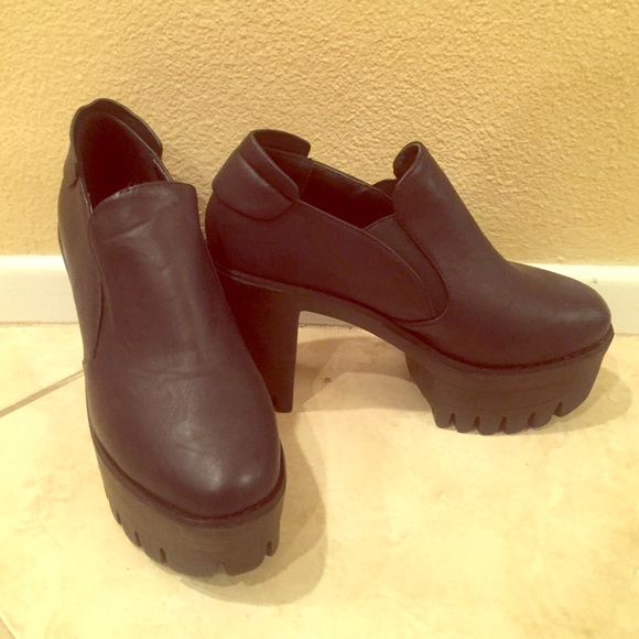 Black high heel