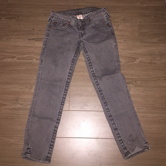 True Religion 'Kate' Crop/Capri Jeans