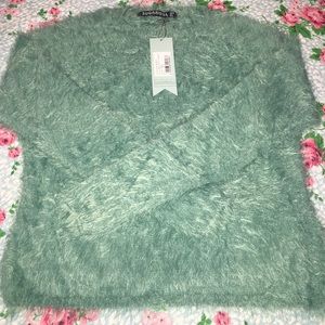 Shaggy Fluffy Retro pin up Sweater
