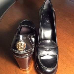 Tory Burch High Heel loafer pump black size 8 Tory Burch High Heel loafer pump black size 8